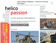Tablet Screenshot of helicopassion.com